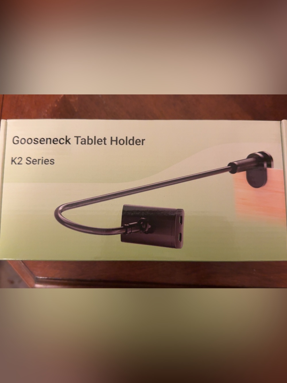 Gooseneck Tablet Holder - Black